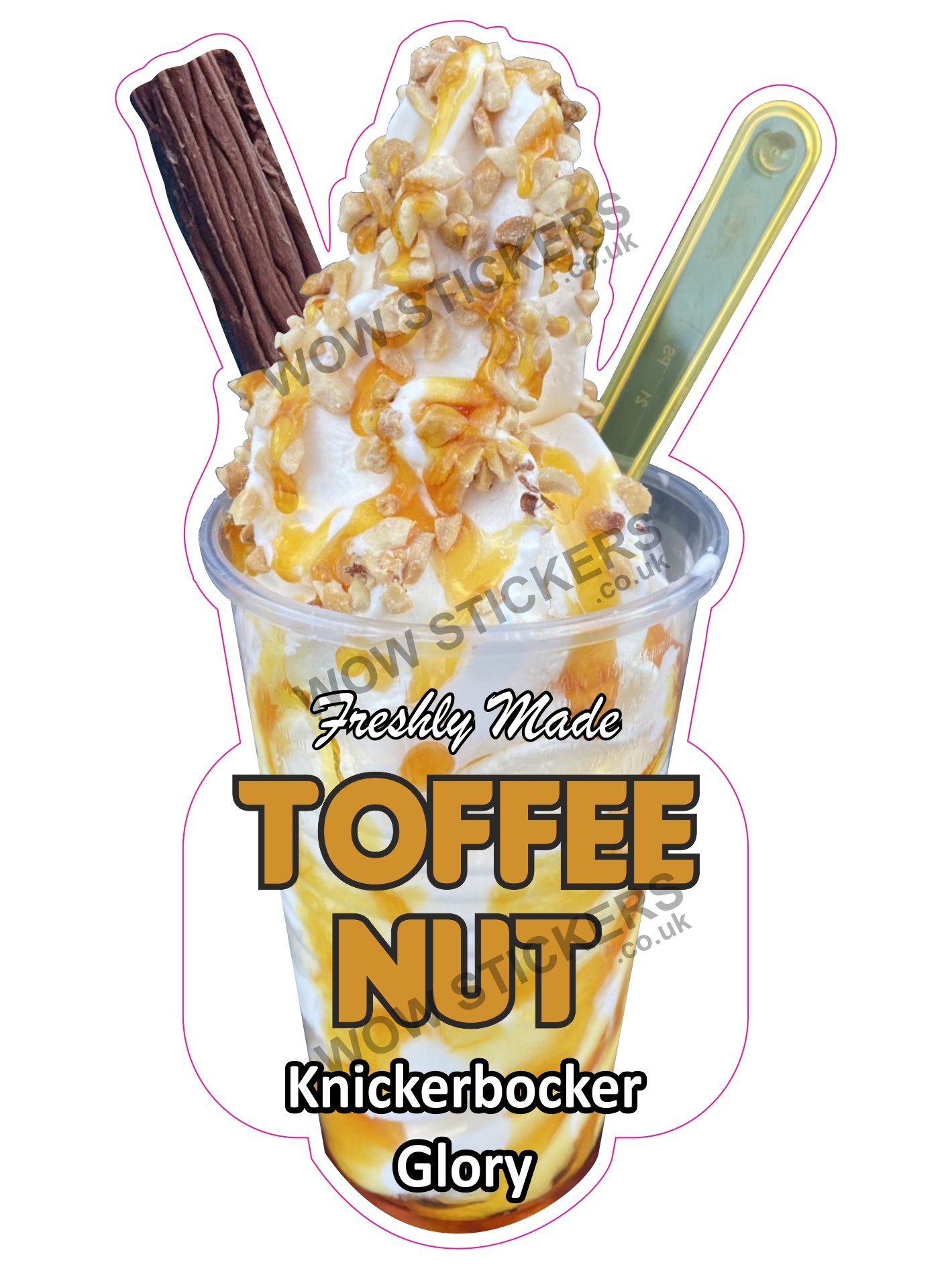 Toffee Nut Knickerbocker Glory
