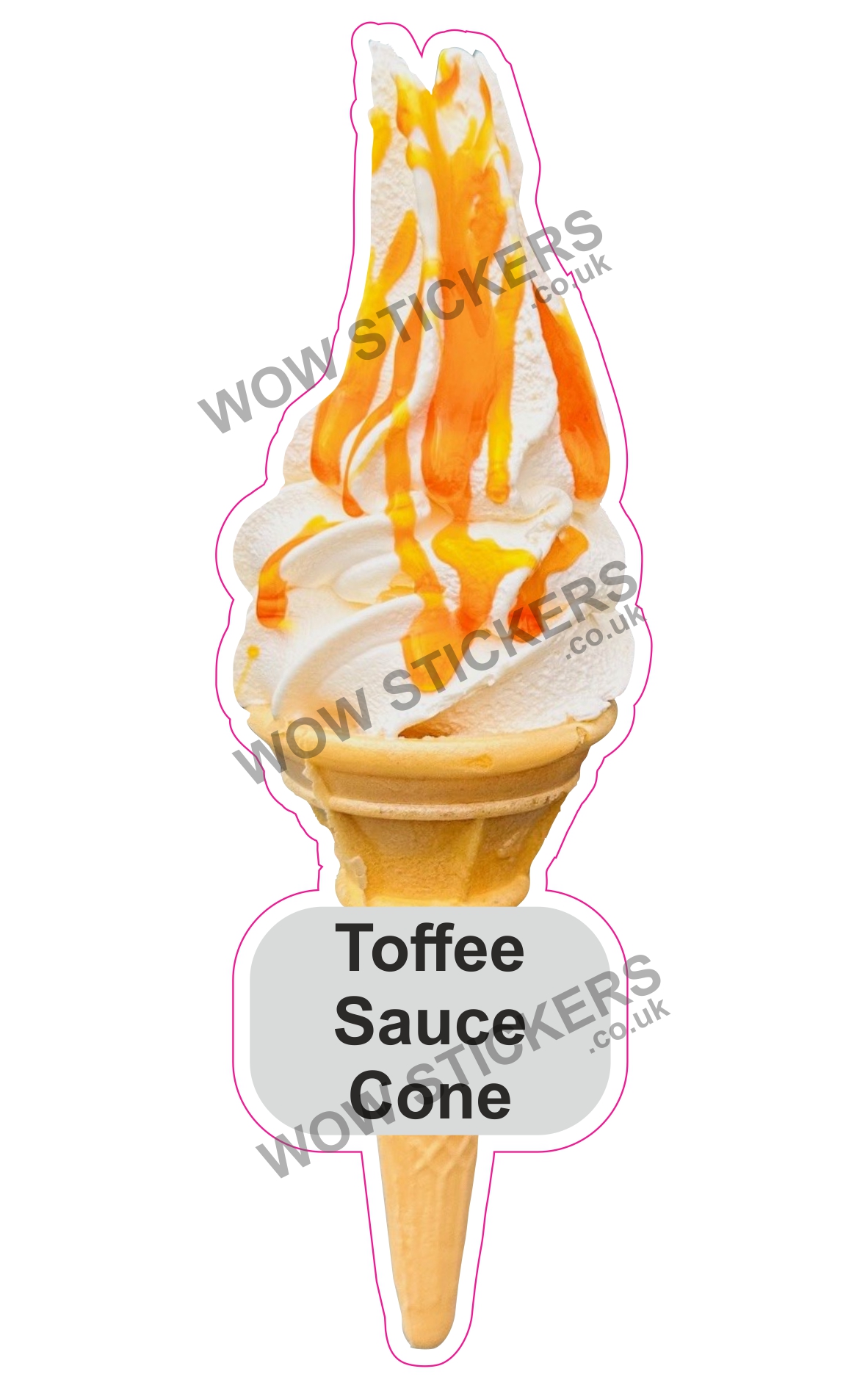 Toffee Sauce Cone