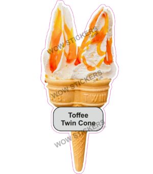 Toffee Twin Cone