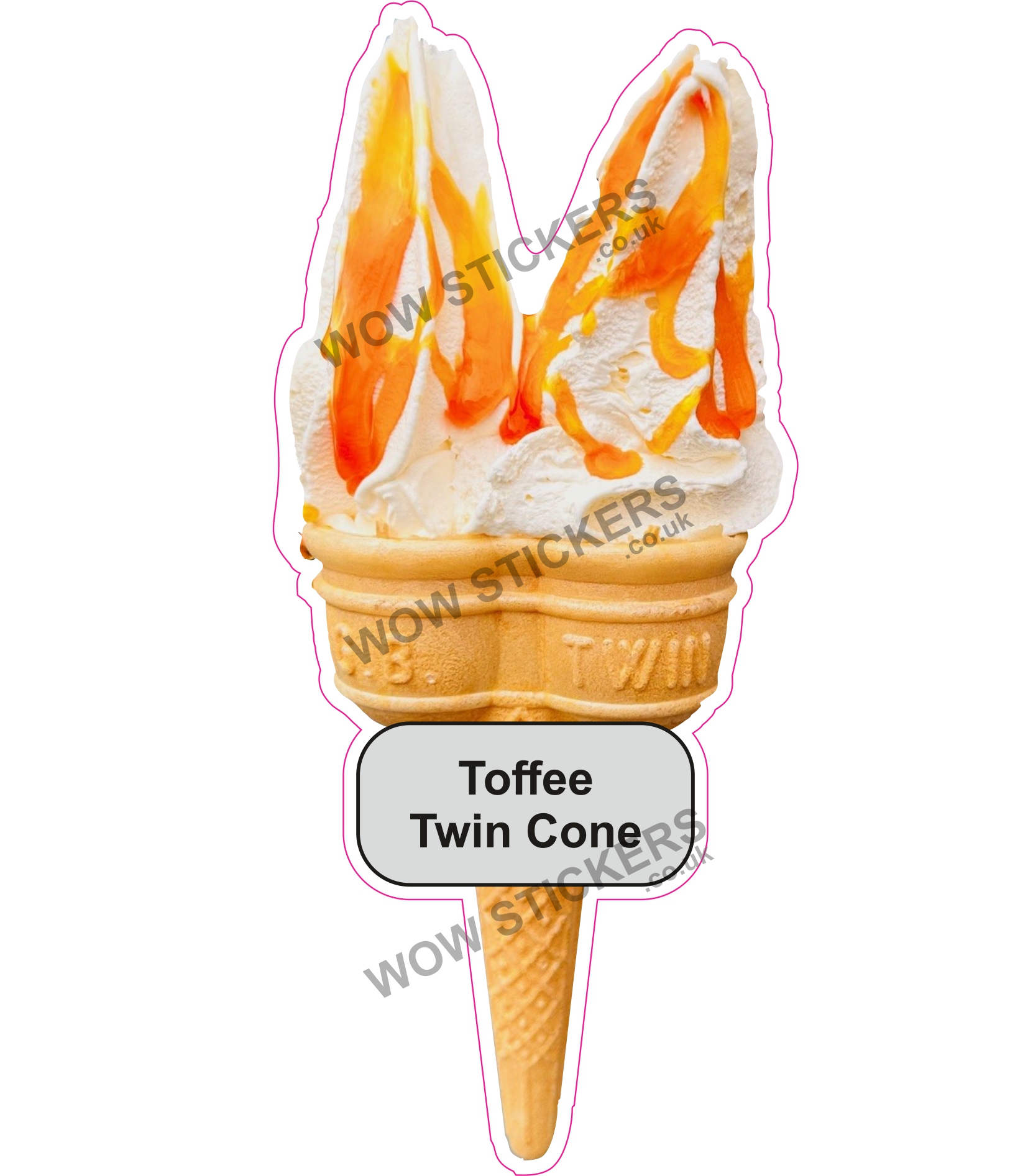 Toffee Twin Cone