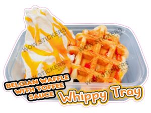 Toffee Waffle Whippy Tray