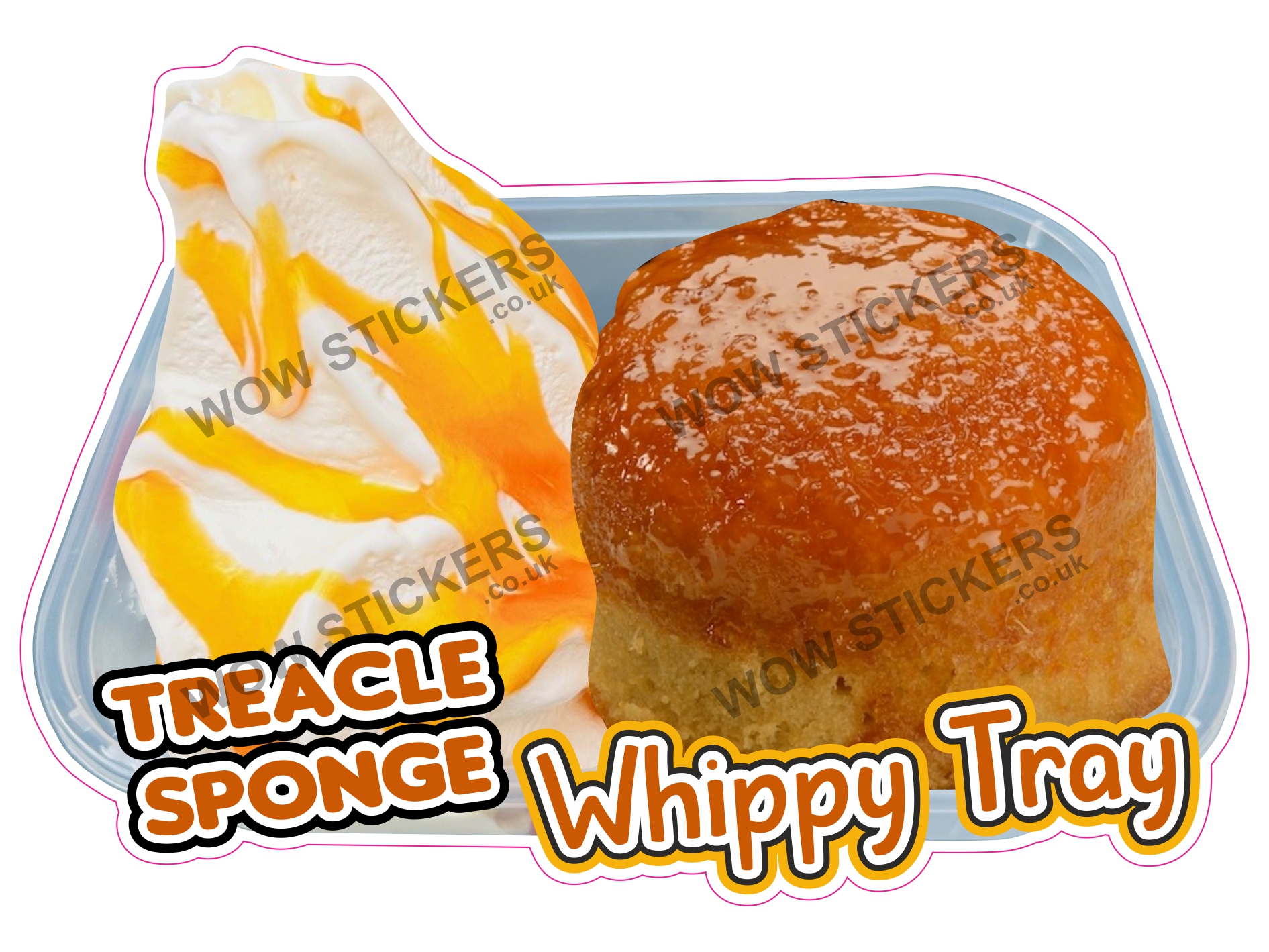 Treacle Sponge Whippy Tray