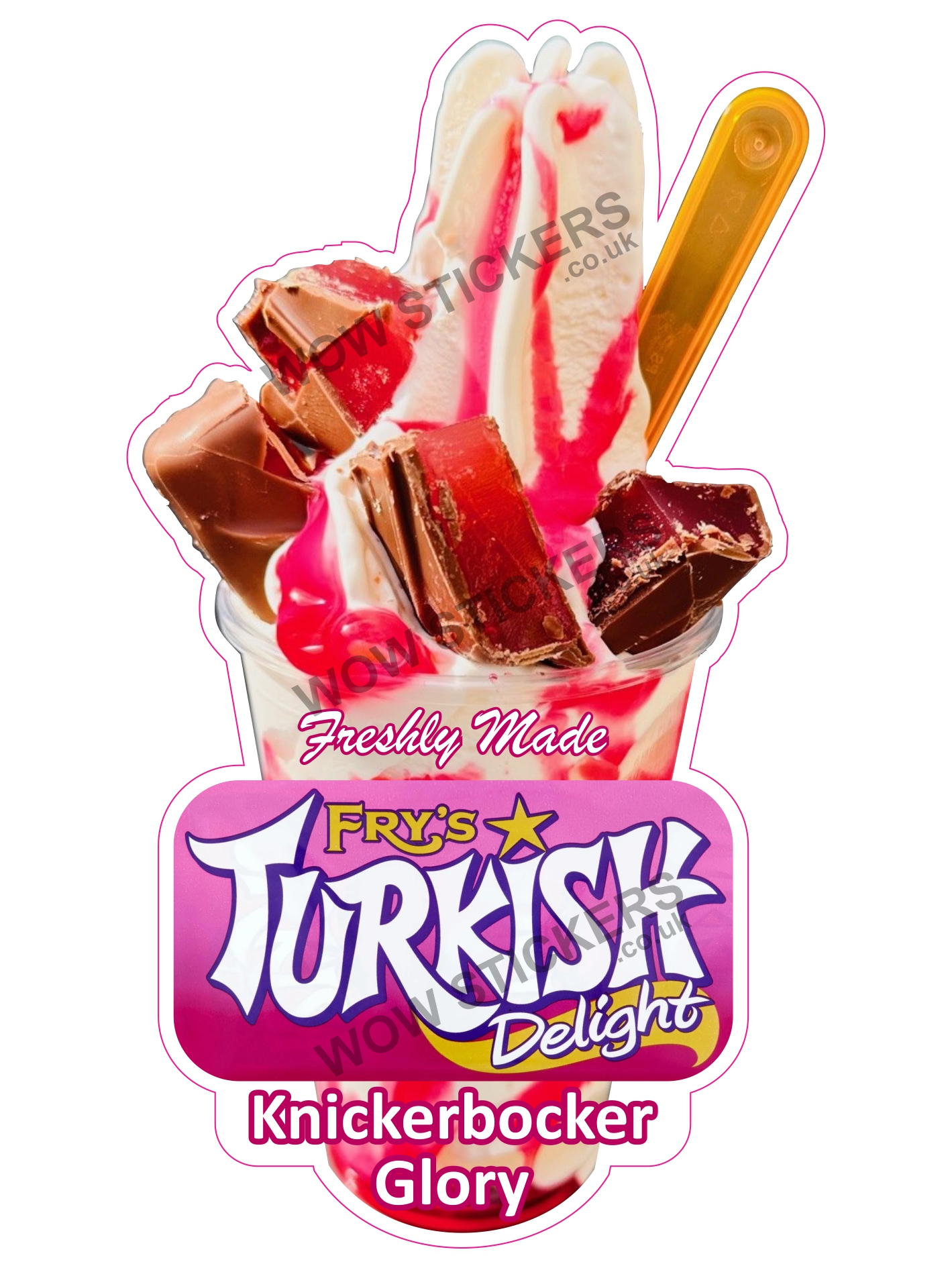 Turkish Delight Knickerbocker Glory