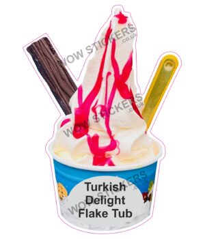 Turkish Delight Flake Tub