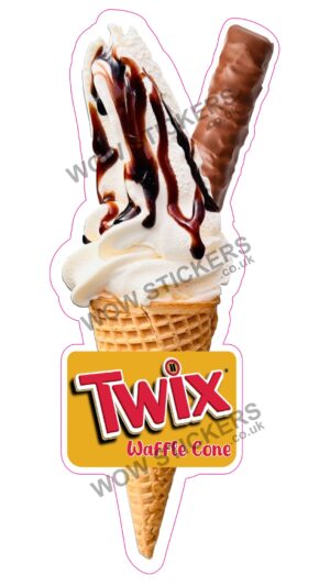 Twix Waffle Cone