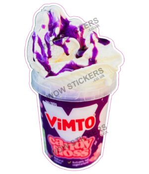 Vimto Candy Floss Tub