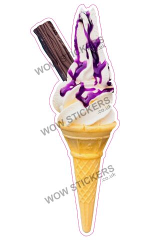 Vimto Flake Cone