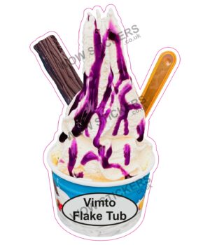 Vimto Flake Tub