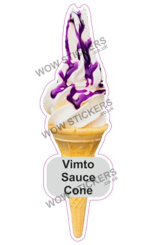 Vimto Sauce Cone