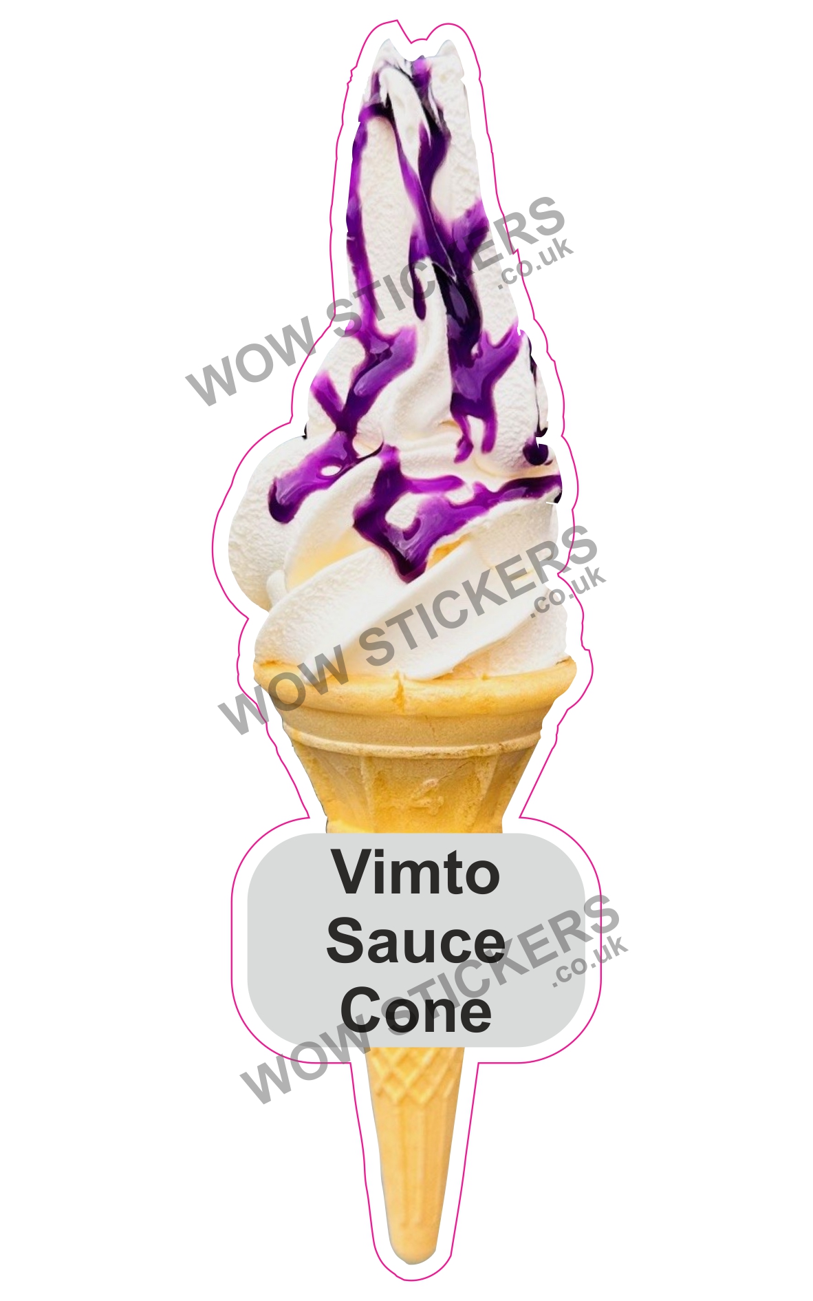 Vimto Sauce Cone