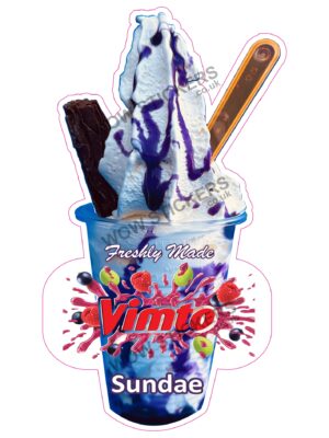 Vimto Sundae