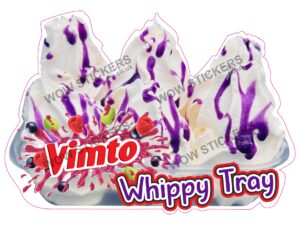 Vimto Whippy Tray