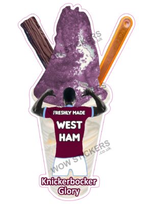 West Ham Sherbet Knickerbocker Glory