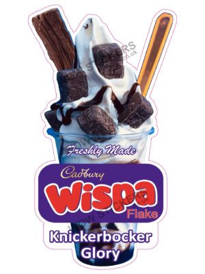 Wispa Flake Knickerbocker Glory