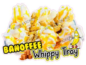 Banoffee Whippy Tray