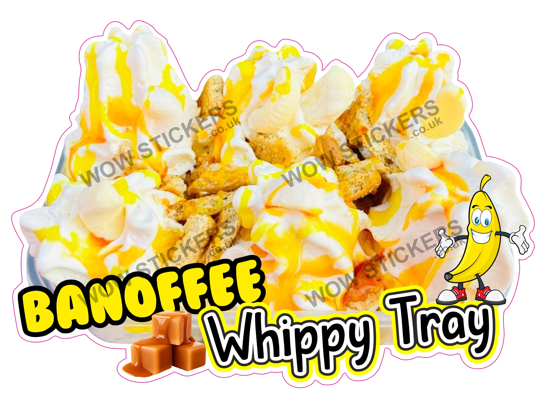 Banoffee Whippy Tray