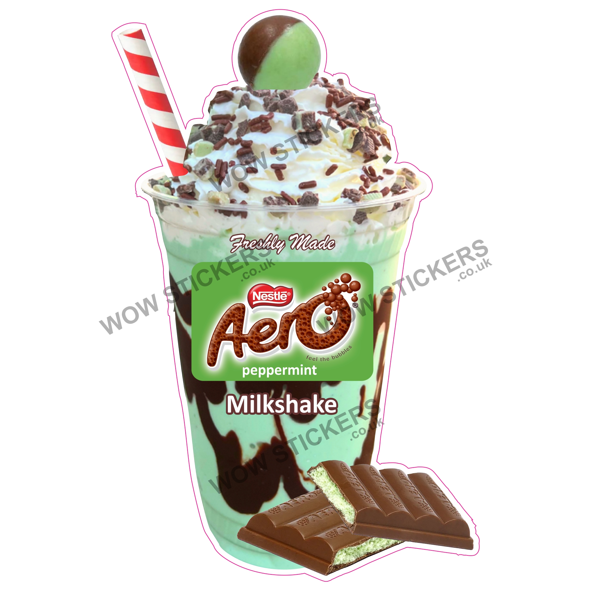 Aero Peppermint Milkshake