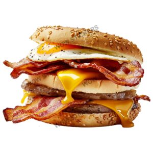 Bacon, Sausage & Egg Roll