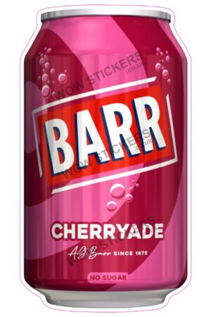 Barr Cherryade Soft Drink Can
