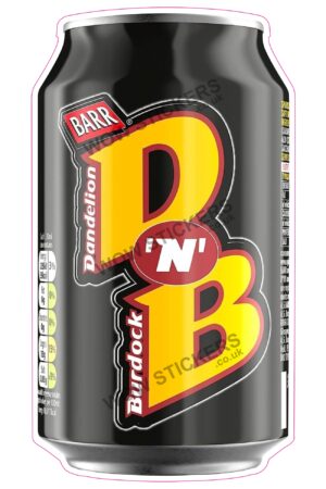 Barr Dandelion & Burdock Soft Drink Can