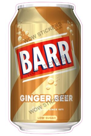 Barr Ginger Beer Soft Drink Can