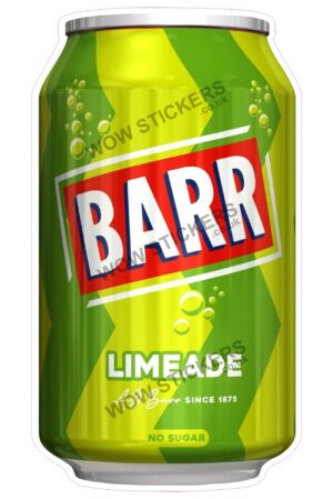 Barr Limeade Soft Drink Can
