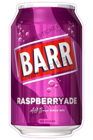 Barr Raspberryade Soft Drink Can