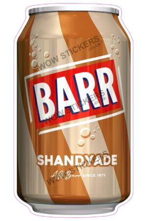 Barr Shandyade Soft Drink Can