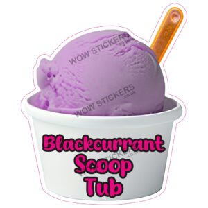 Blackcurrant Scoop Ice Cream Tub