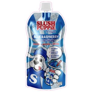 Blue Raspberry Flavour Slush Pouch