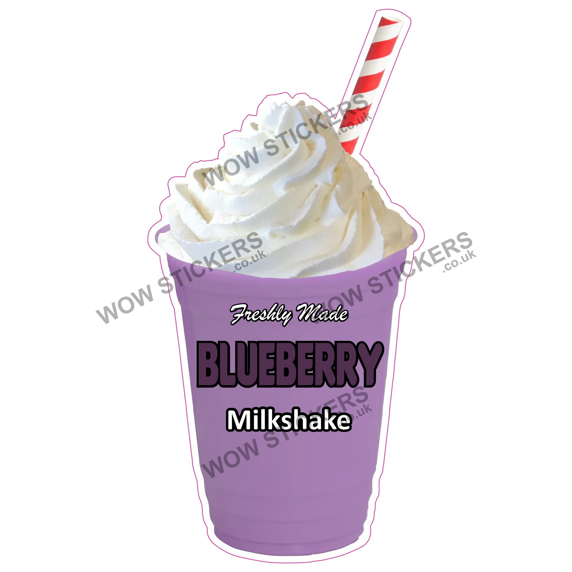 Blueberry Milkshake