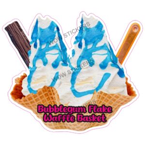 Bubblegum Flake Waffle Basket