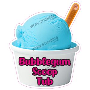 Bubblegum Scoop Ice Cream Tub