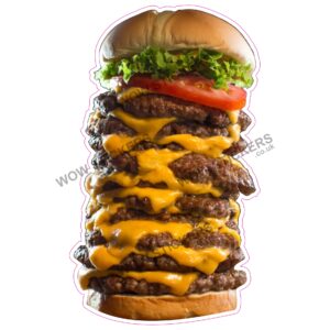 Stacked Cheeseburger