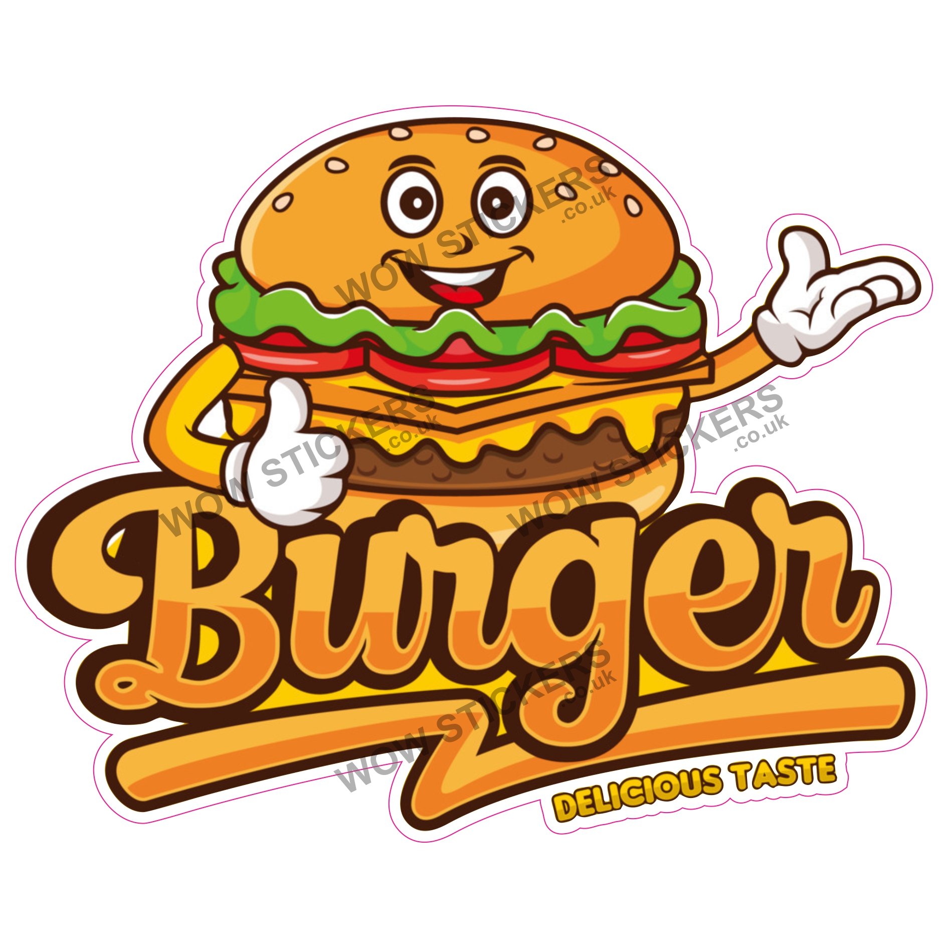 Burger Mascot