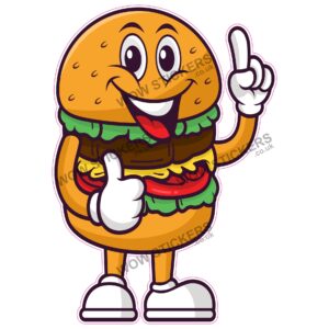 Burger Mascot