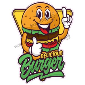 Burger Mascot