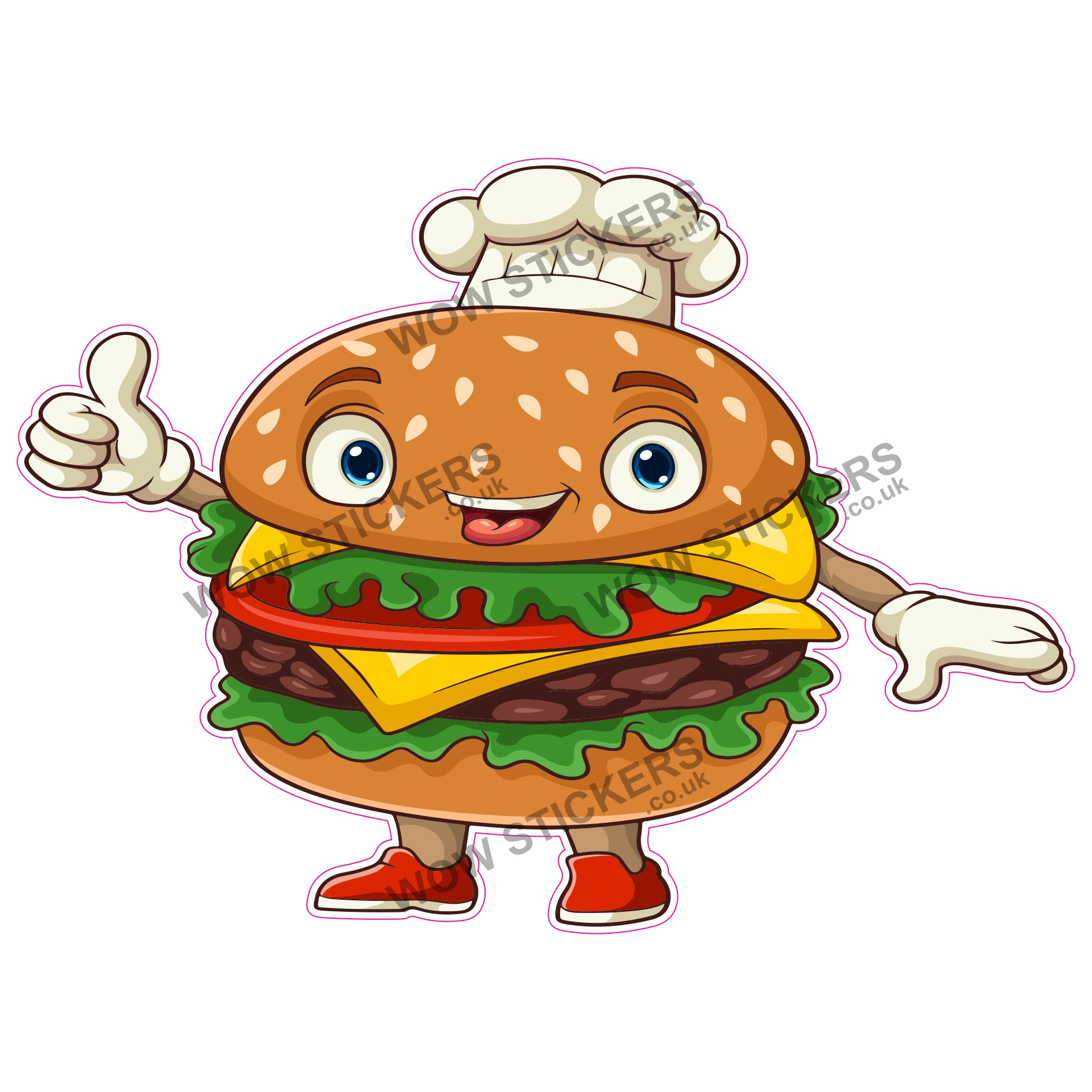 Burger Mascot