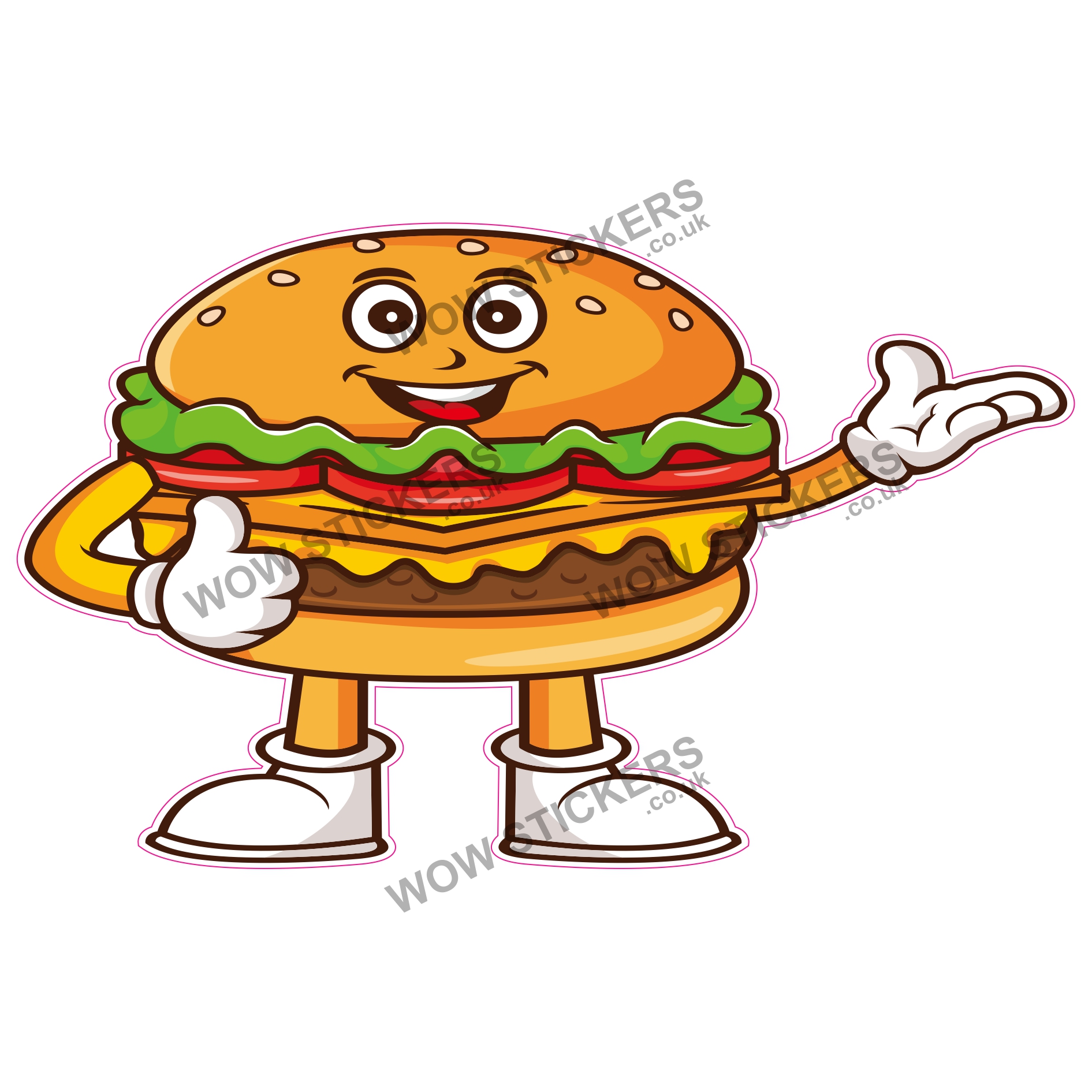 Burger Mascot