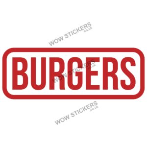 Burgers Sign
