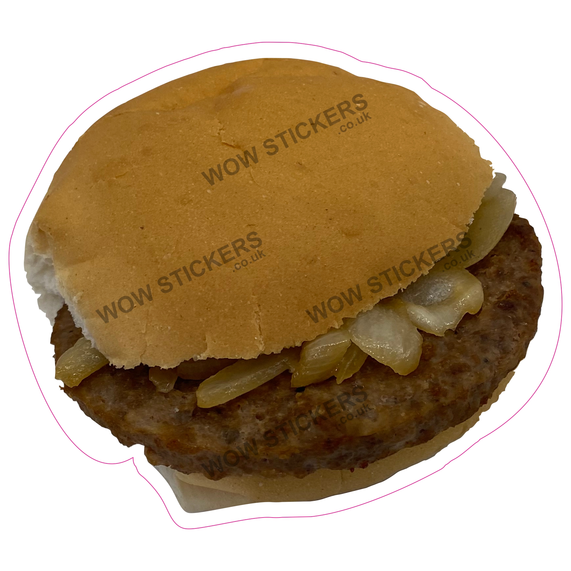 Burger with Onions