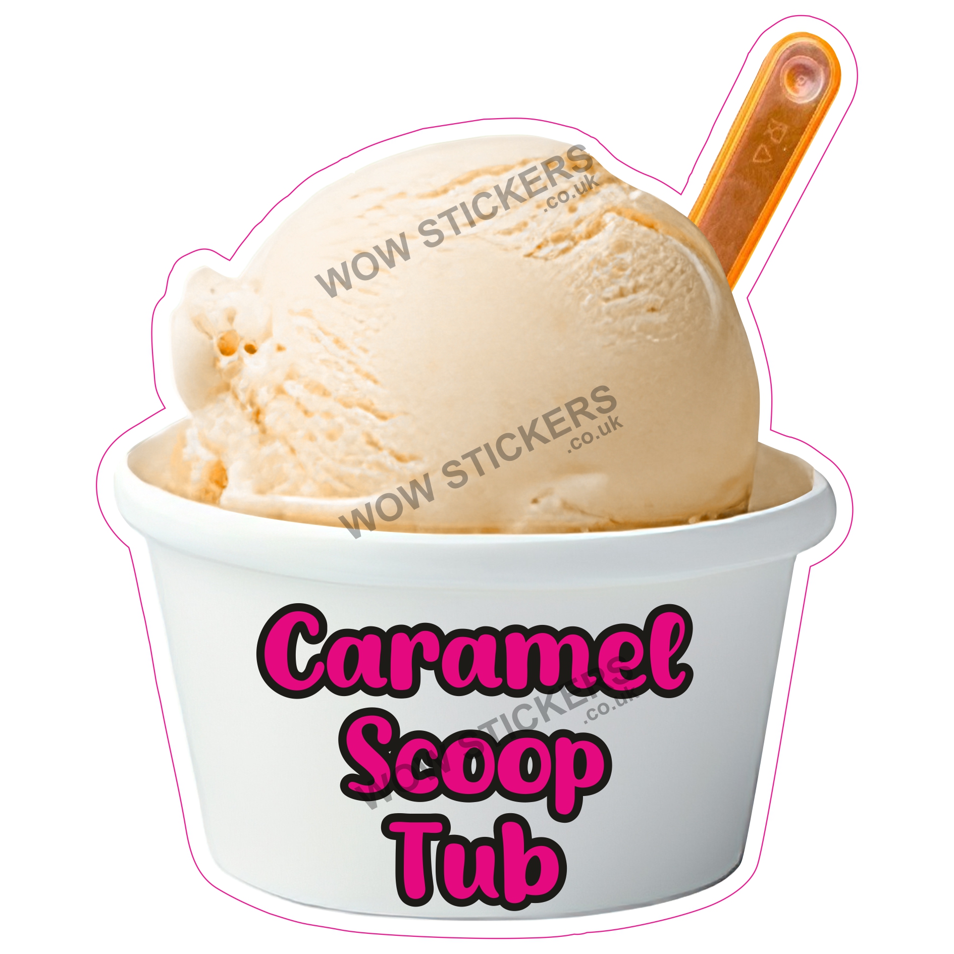 Cherry Scoop Ice Cream Tub