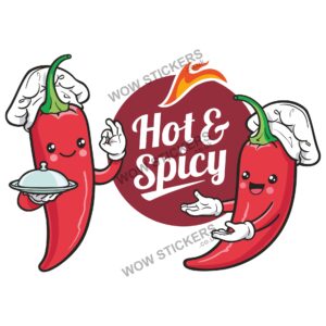 Chilli 'Hot & Spicy' Mascots
