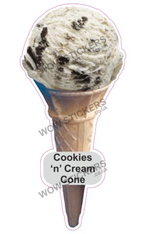 Cookies & Cream Scoop Ice Cream Cone