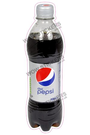 Diet Pepsi Soft Drink Bottle