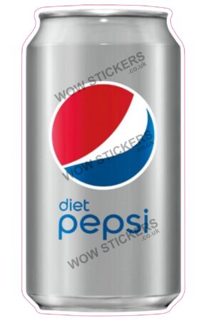 Diet Pepsi Soft Drink Can