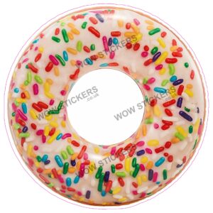 Sprinkles Iced Ring Donut