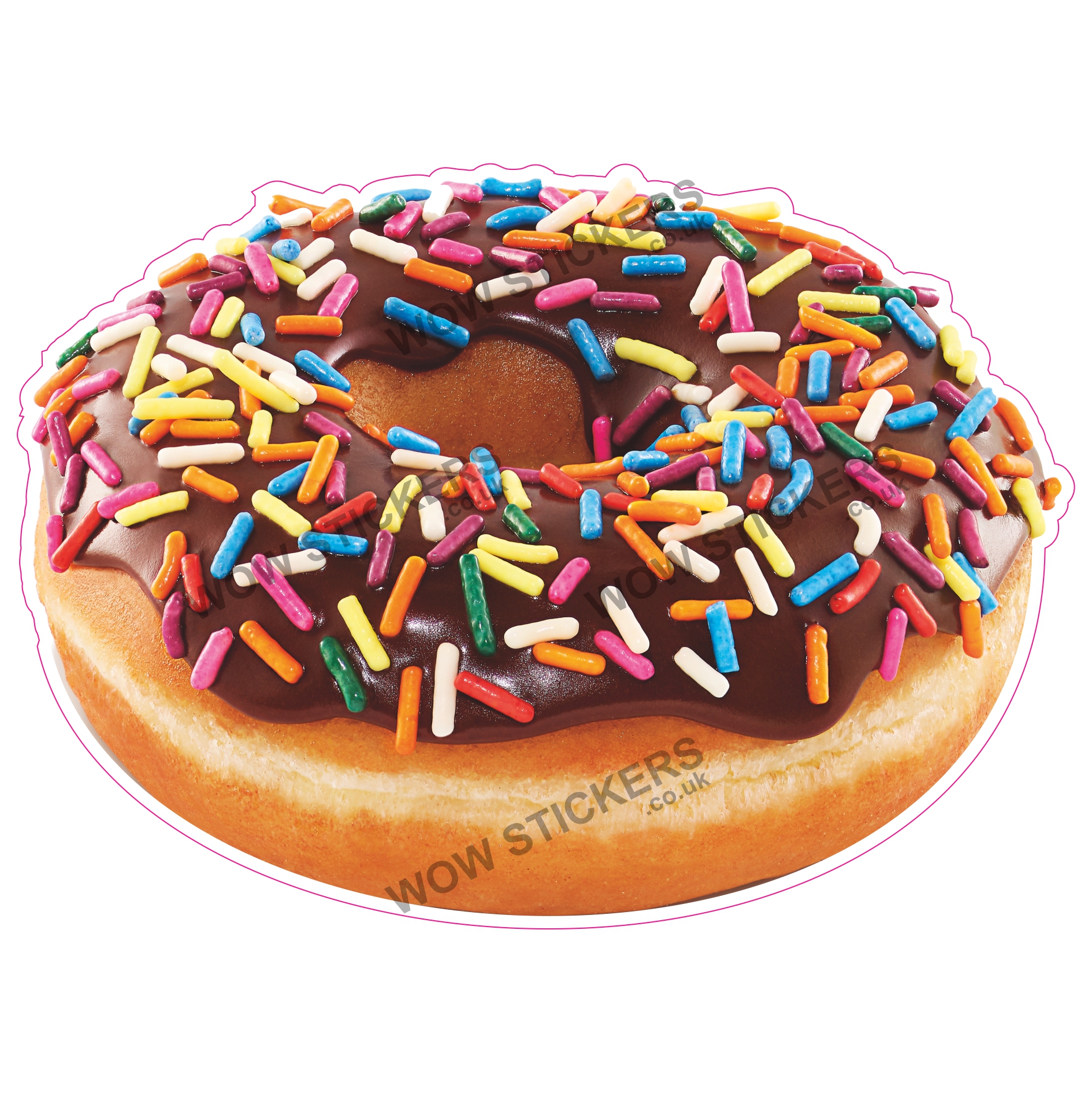 Chocolate Sprinkles Donut