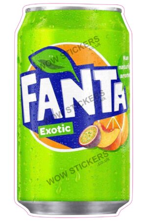 Fanta Exotic Soft Drink Can