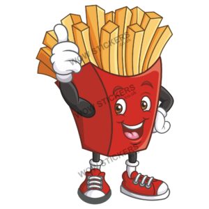 Fries Mascot